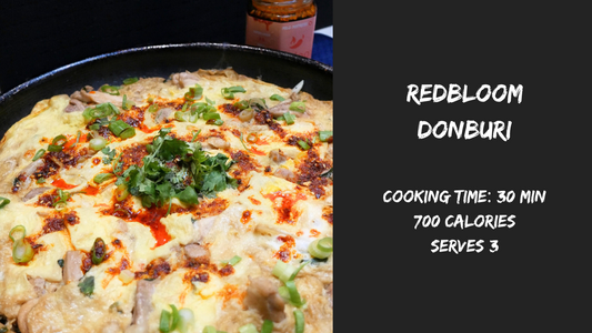 Redbloom Donburi Recipe