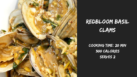 Redbloom Basil Clams Recipe