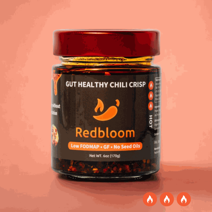 Redbloom Best Chili Crisp Hot Dopamine with sichuan chili flakes and avocado oil