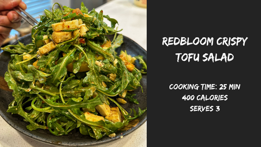 3.8 Redbloom Crispy Tofu Salad (25min, 400 cal, serves 3)