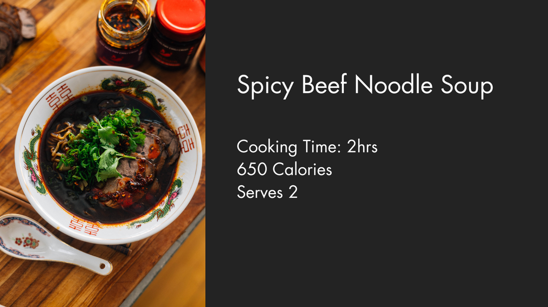 Spicy Redbloom Beef Noodle Soup Recipe
