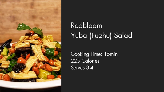 Chilled Yuba & Wood Ear Mushroom Salad: An Authentic Texture Explosion