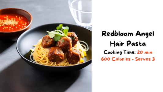 Unleashing Italian Flavors: How to Make Redbloom Angel Hair with Meatballs (1 Pot Pasta)