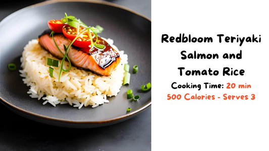 How to Make Redbloom Teriyaki Salmon and Tomato Rice