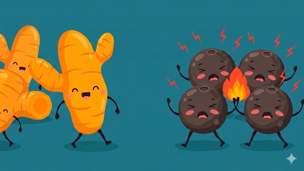 How Turmeric and Black Pepper Actually Work
